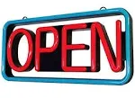 BritTech Ultra Bright LED Neon Open Sign