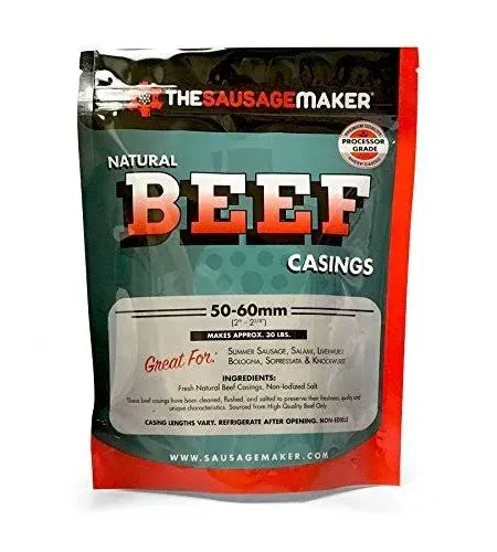 The Sausage Maker Home Pack Natural Beef Casings