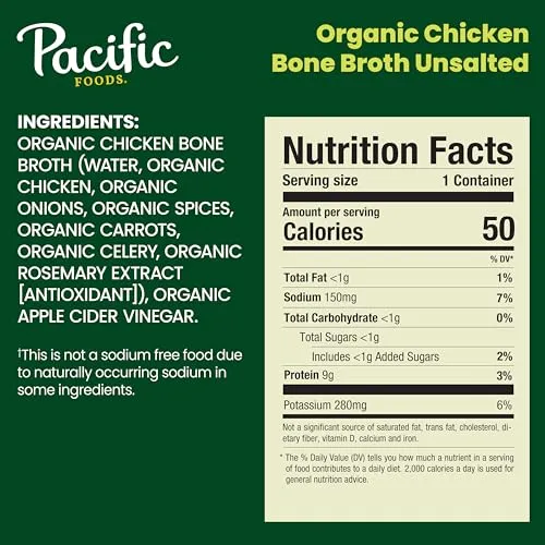 Pacific Foods Chicken Bone Broth