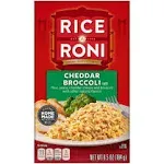 Rice A Roni Cheddar Broccoli Flavor 6.5 Oz Paper Box