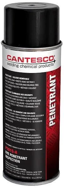 Cantesco Dye Penetrant Aerosol Can P101S-A