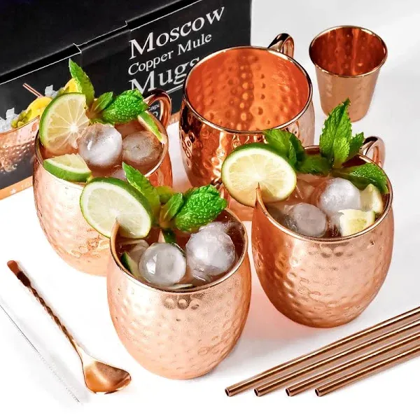 Airbin Moscow Mule Copper Mugs