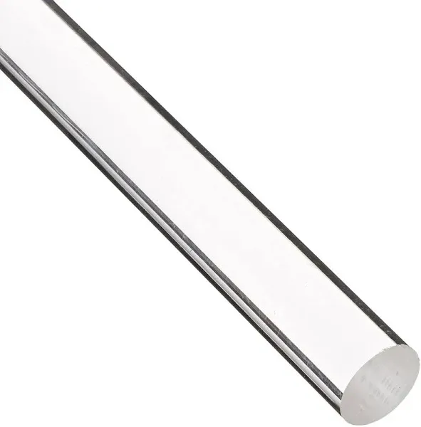 Acrylic Lucite Rod Dowel - 3/4&#034; (19.05mm) x 24&#034;(610mm) - One Rod