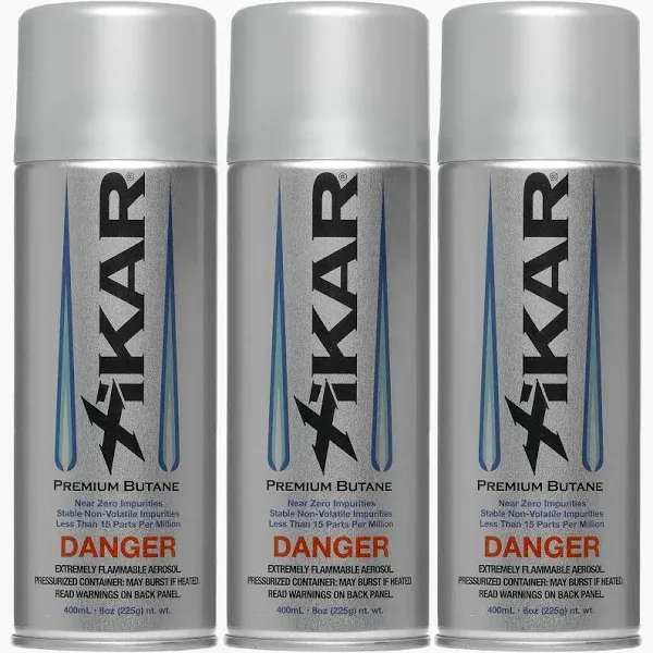 Xikar Purofine Premium Butane Fuel Refill, 8oz (400 ML) - Single