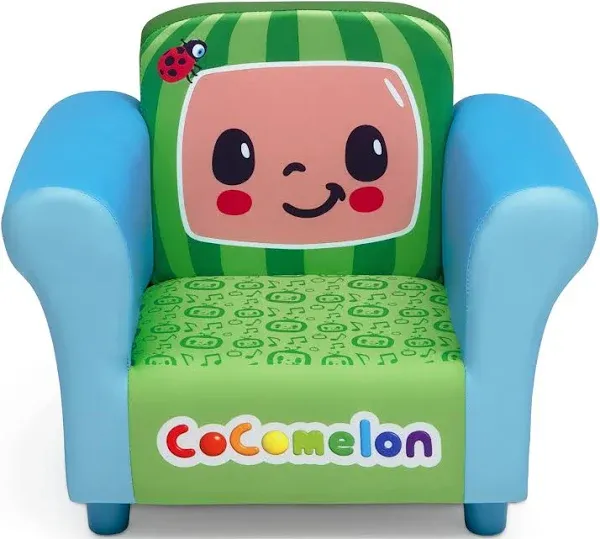 Delta Children Upholstered Chair, CoComelon