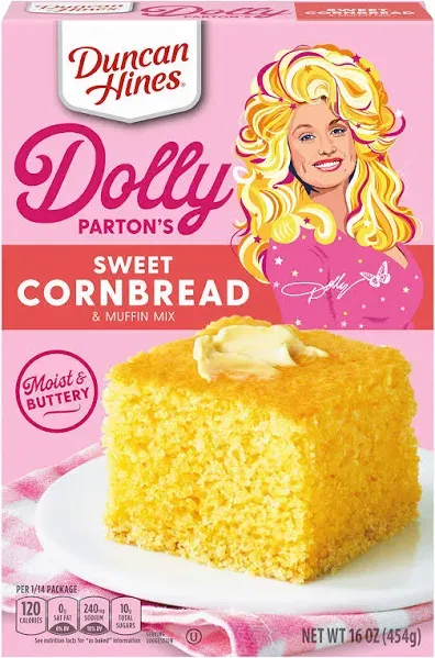 Duncan Hines Dolly Parton's Sweet Cornbread & Muffin Mix