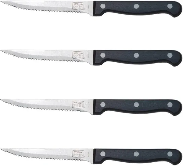 Chicago Cutlery Essentials 4-Piece Steak Knife Set