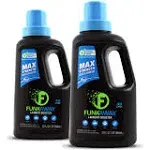 2 x FUNKAWAY Laundry Detergent Booster 32 Oz ea Max Strength Odor Eliminator