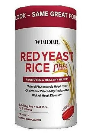 Weider Red Yeast Rice Plus Tablets