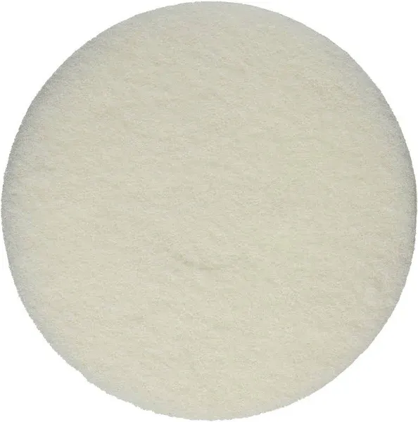 Genuine Oreck Orbiter 12 in Polyester Polishing Pad, White Part 437-051, 437051