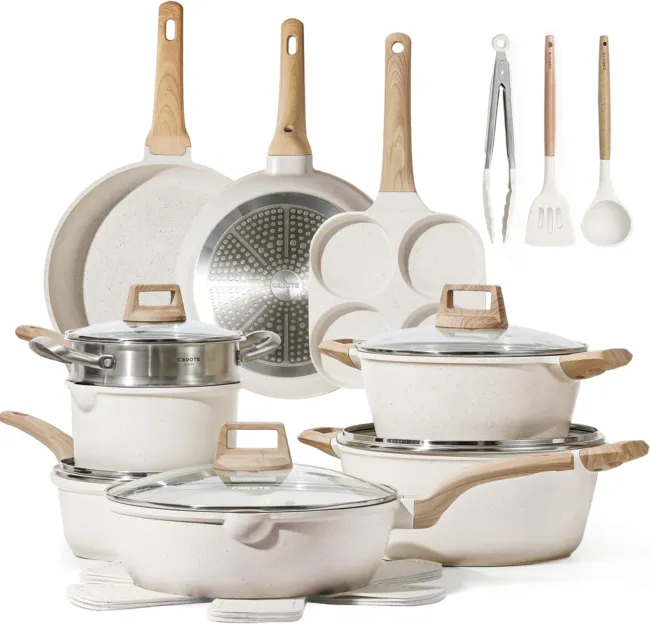 21pcs Pots and Pans Set