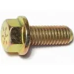 Midwest Fastener 3/8 in.-16 x 1 in. Zinc Plated Grade 8 Steel Coarse Thread Hex Washer Head Flange Bolts