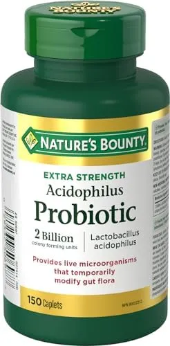 Nature's Bounty Extra Strength Acidophilus Probiotic 2 Billion