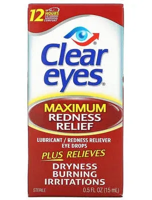 Clear Eyes Eye Drops Redness Relief Maximum