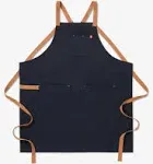 Hedley & Bennett Crossback Apron - Midnight Cider