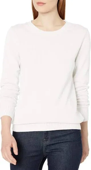 Amazon Essentials Women&#x27;s Classic-Fit Soft Touch Long-Sleeve Crewneck Sweater