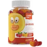 Chapter One Probiotics Raspberry Orange Flavored Gummies 60 Ct. Ext 01/2027