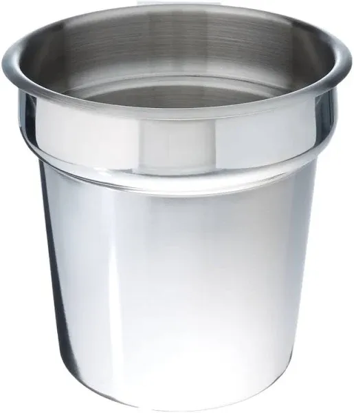 Winco - INS-7.0M - 7 qt Stainless Steel Inset