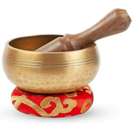 Tibetan Singing Bowl Set Bronze - Master Healing Grade - Pure Tone by  3 Inch