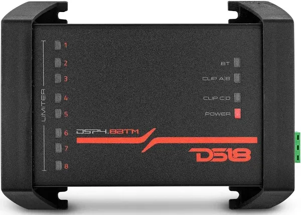 DS18 4-Channel In and 8-Channel Out Digital Sound Processor Bluetooth DSP4.8BTM