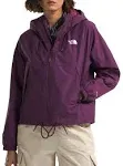 The North Face Women's Antora Rain Hoodie, Large, Black Currant Purple