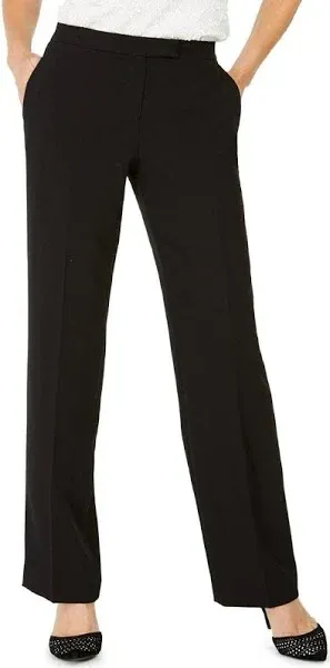 Kasper Women's Tab-Waist Trouser Pants