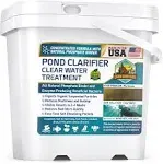 Pond Clear Water Treatment - 16 Pack for 8 Months of Pond Cleaner Supply - Po...