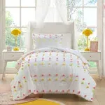 Mi Zone Kids Cora Pompom Clip Jacquard Duvet Cover Set