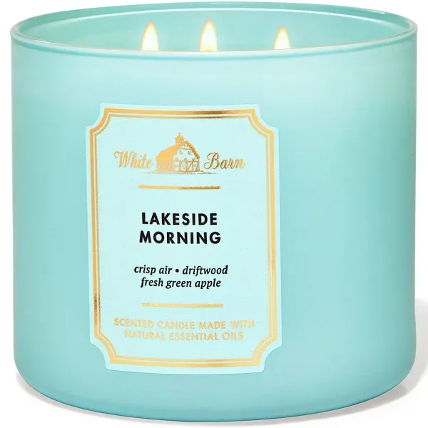 Bath & Body Works Lakeside Morning 3-Wick Candle