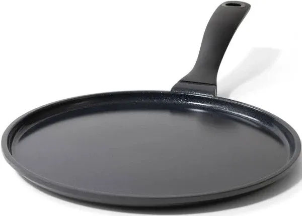 Alva Energy - Ceramic Nonstick Crepe Pan - Griddle Skillet, PFAS Free, Lead & Cadmium Free, Induction Cookware, Easy-to-Clean Pancake Griddle Pan, Non Toxic Cookware, Egg Frying Pan - 9.8 Inch