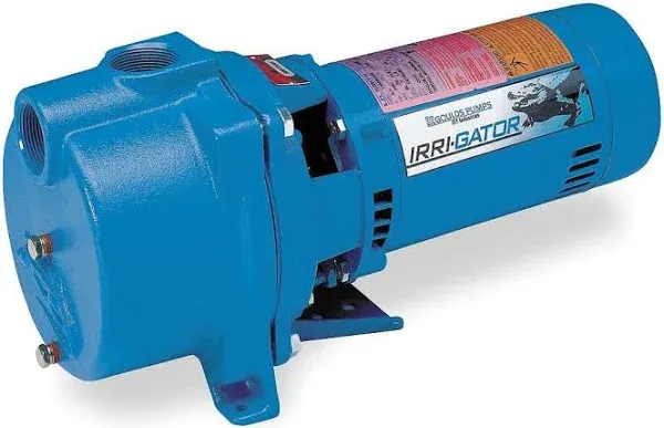 Goulds GT10 IRRI-GATOR Self Priming Centrifugal Pump