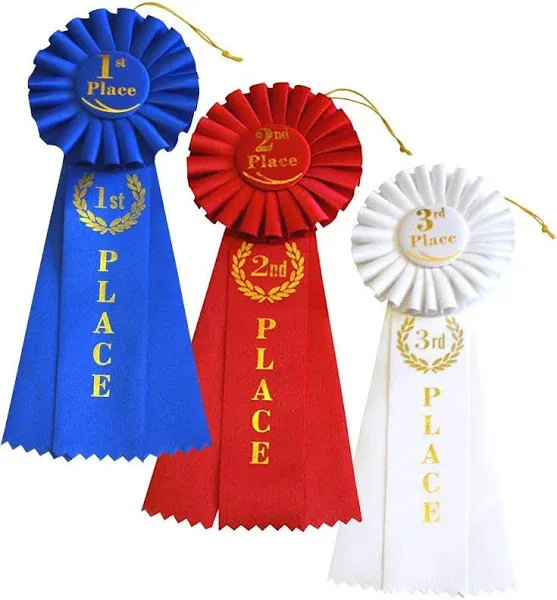 HAYES SPECIALTIES 1st Place Rosette Ribbon