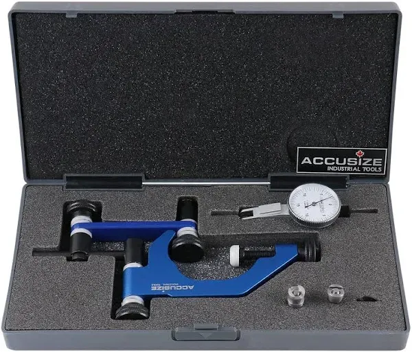 Accusize Industrial Tools 0.03” X 0.0005” Dial Test Indicator. Universal Holder