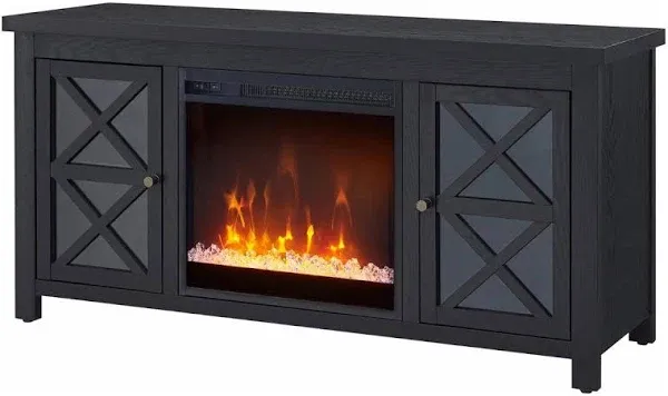 Quayson TV Stand with Electric Fireplace