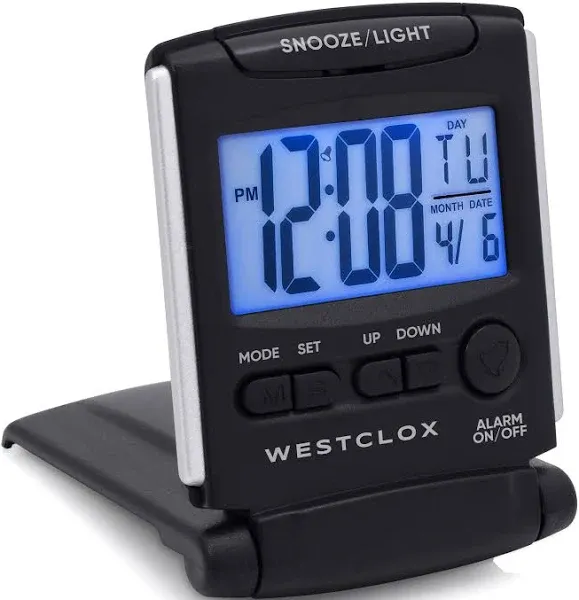 Westclox 72028 Travel Alarm Clock