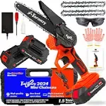 Taranzy Mini Chainsaw 6 Inch Cordless