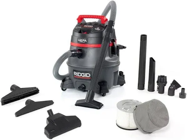 RIDGID 14 Gallon HEPA Wet/Dry Vacuum 50368