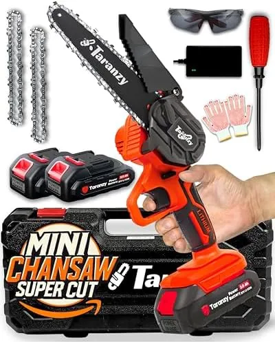 Taranzy Mini Chainsaw 6 Inch Cordless