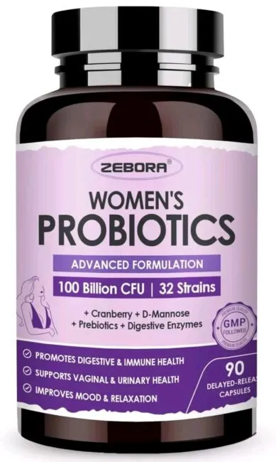 ZEBORA Probiotics for Women