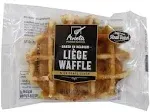 Avieta Belgian Pearl Sugar Waffles, 12 Individually Packed 3.17 Ounce