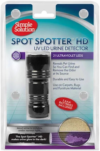 Simple Solution Spot Spotter HD UV Urine Detector