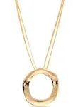 Ettika Open Circle Statement Necklace