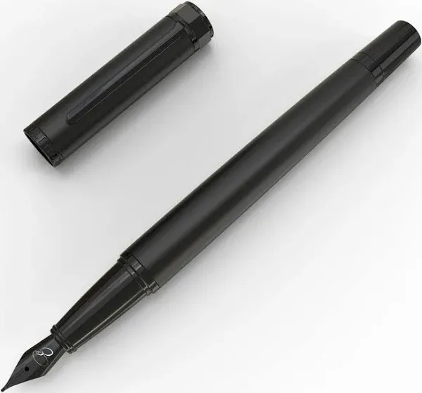 Luxury Fountain Pen Set- Fountain Pens for Writing - Smooth The Stealth Fine