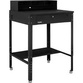 Global Industrial Flat Surfaced Mobile Shop Desk