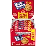 Nutter Butter Cookies, Sandwich, Peanut Butter, King Size! - 10 pack, 3.5 oz packs