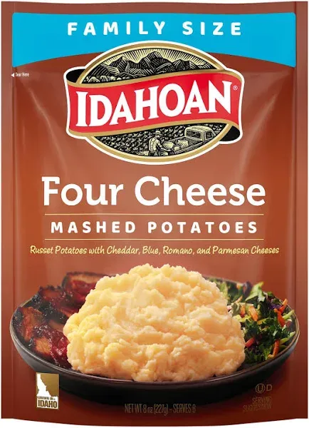 Idahoan Four Cheese Mashed Potatoes (8 oz)