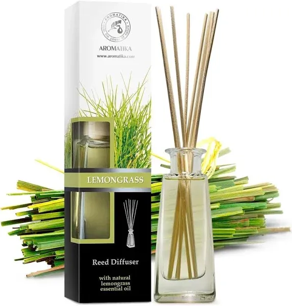 Lemongrass Reed Diffuser, AROMATIKA