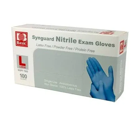 Synguard Nitrile Exam Gloves