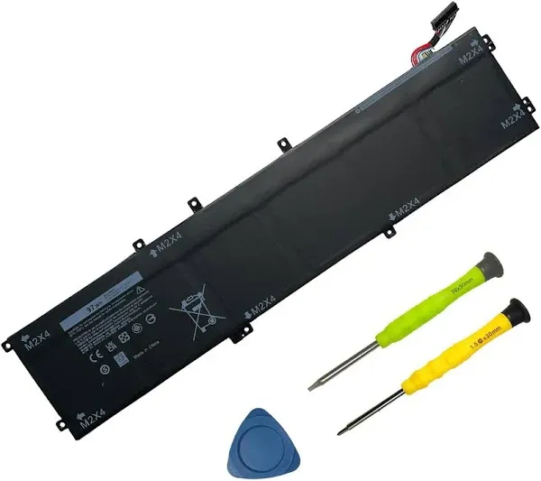 6GTPY Laptop Battery 97Wh Replacement for Dell XPS 15 9550 9560 9570 7590 Precision 5510 5520 5530 M5510 M5520 Inspiron 15 7500 7501 7590 7591 Vostro 7500 7590 5XJ28 GPM03 5D91C 5041C 11.4V