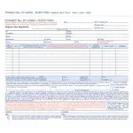 Adams Bill of Lading Short Form